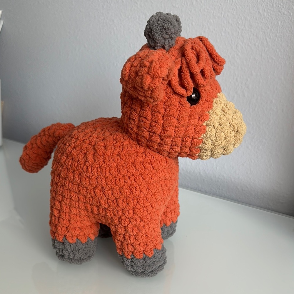 Cute Crochet Baby Highland Cow